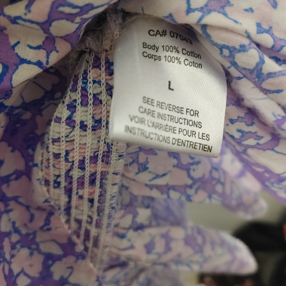 LOVE the Label smocked top size L - Picture 12 of 15